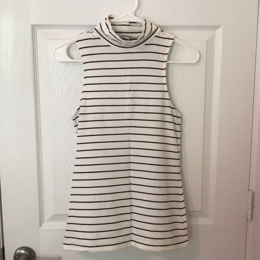 Sleeveless mock turtleneck from Express